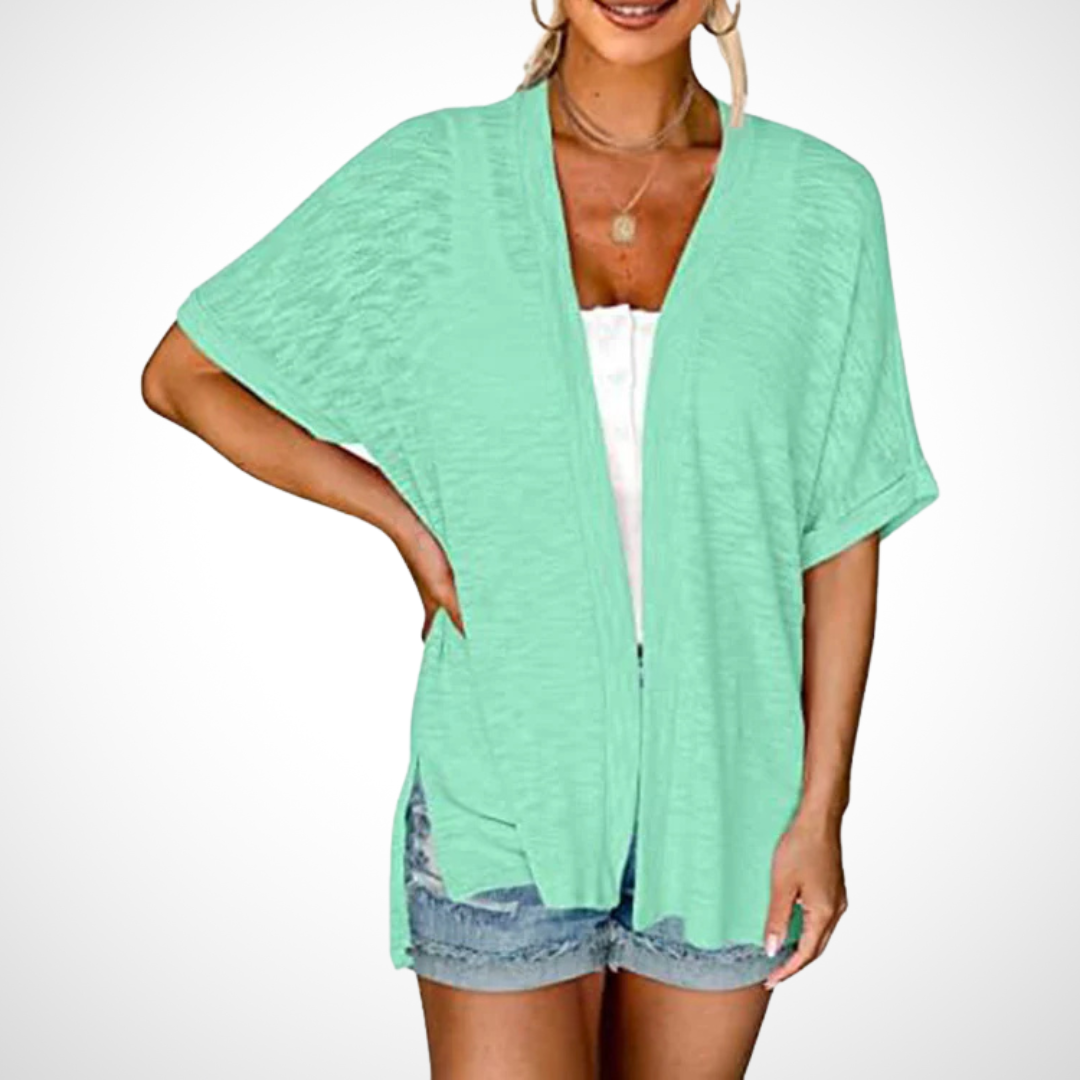 Lindsay | Relaxed Open-Front Cardigan