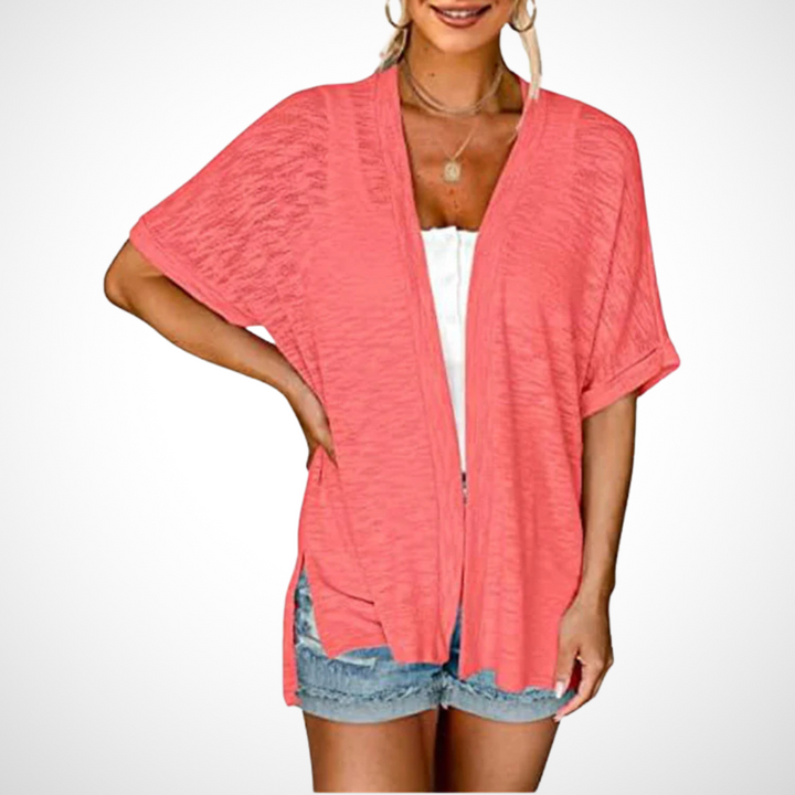 Lindsay | Relaxed Open-Front Cardigan