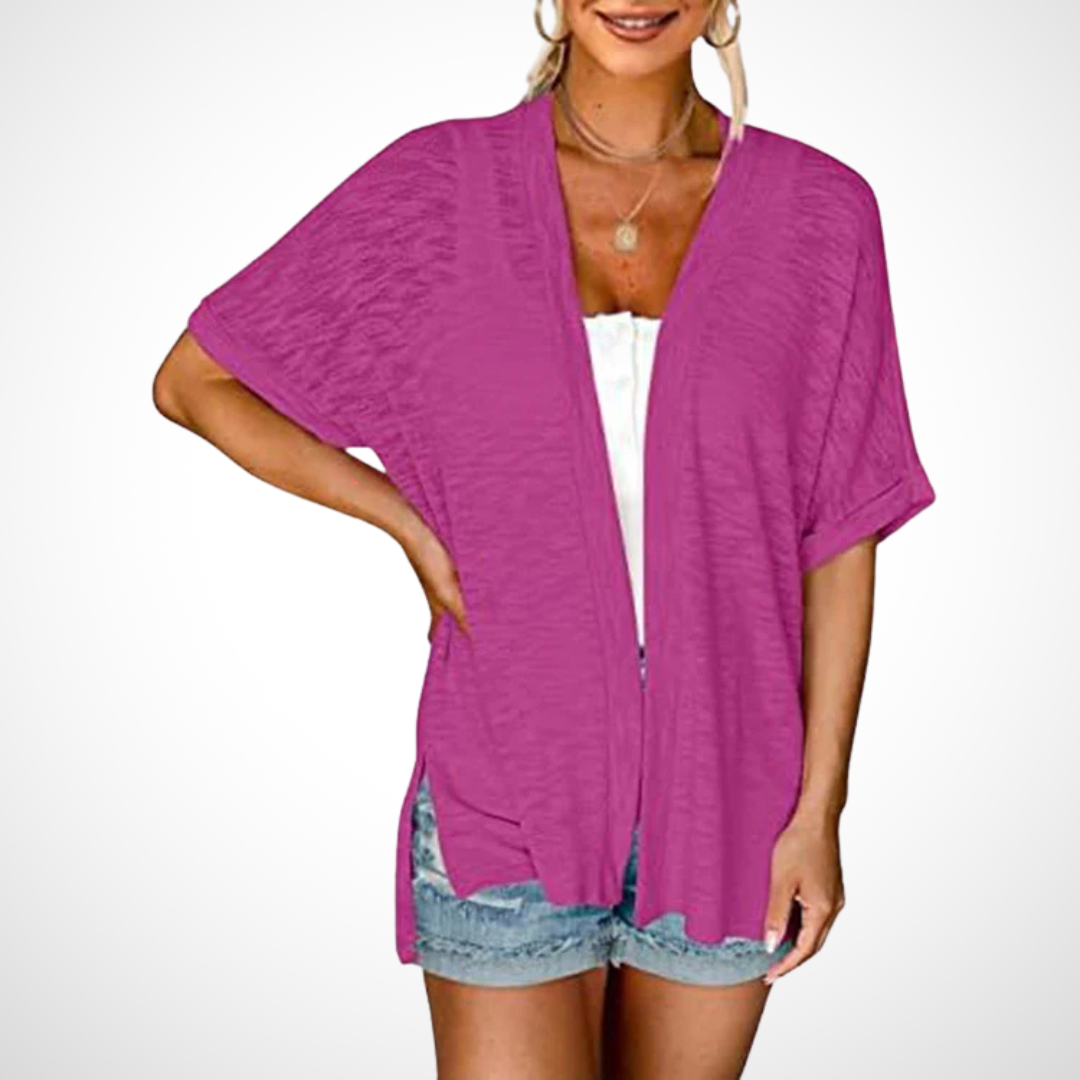 Lindsay | Relaxed Open-Front Cardigan