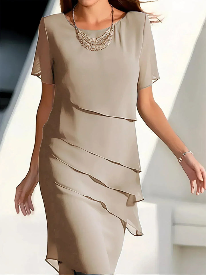 Pamela | Timeless Short Sleeve Dress
