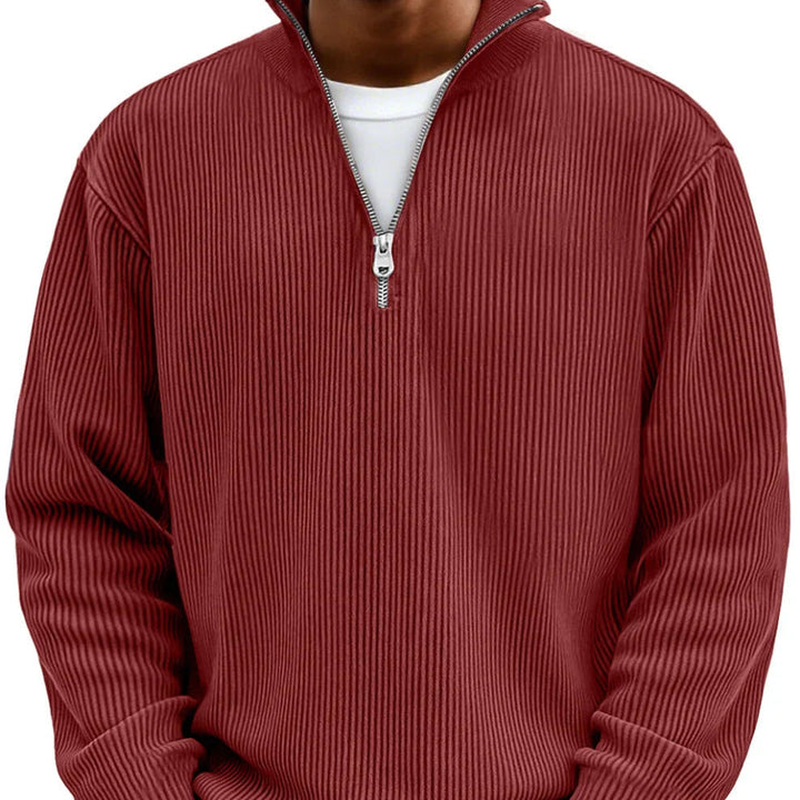 Chase | Stylish Zipper High Neck Jumper