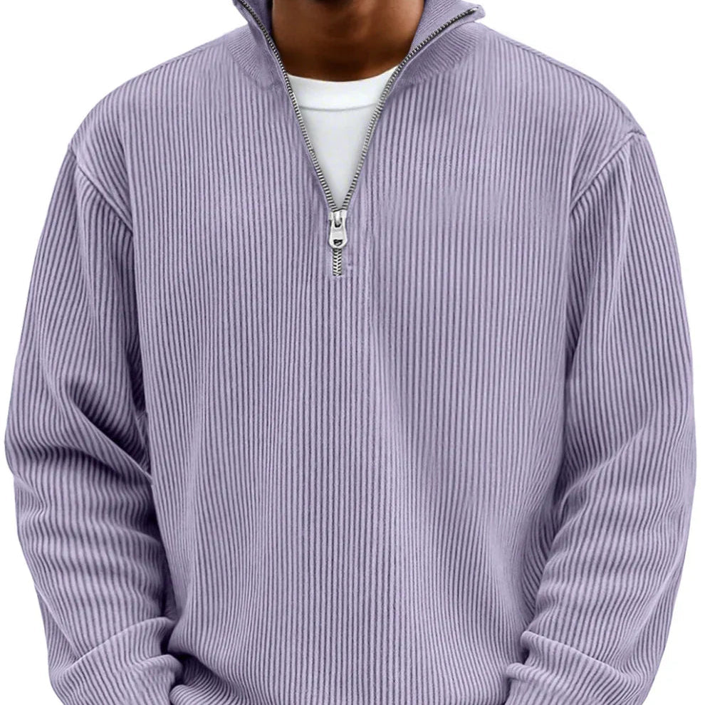 Chase | Stylish Zipper High Neck Jumper