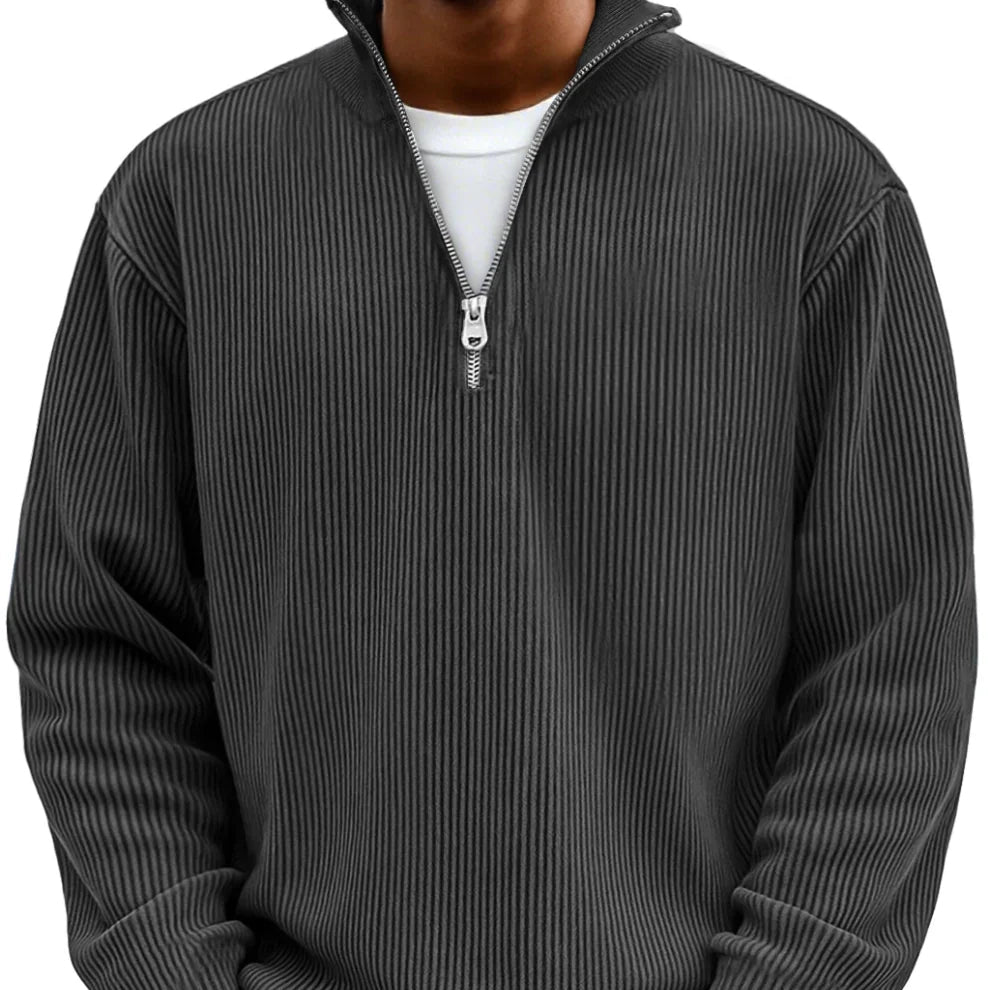 Chase | Stylish Zipper High Neck Jumper