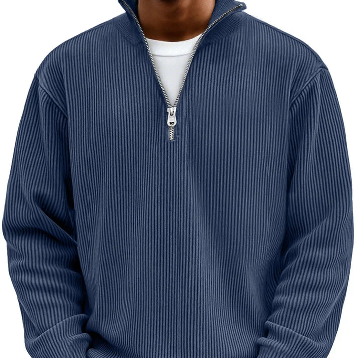 Chase | Stylish Zipper High Neck Jumper