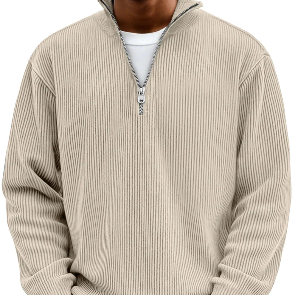 Chase | Stylish Zipper High Neck Jumper