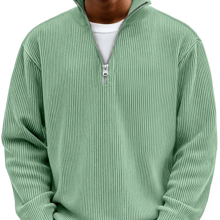 Chase | Stylish Zipper High Neck Jumper
