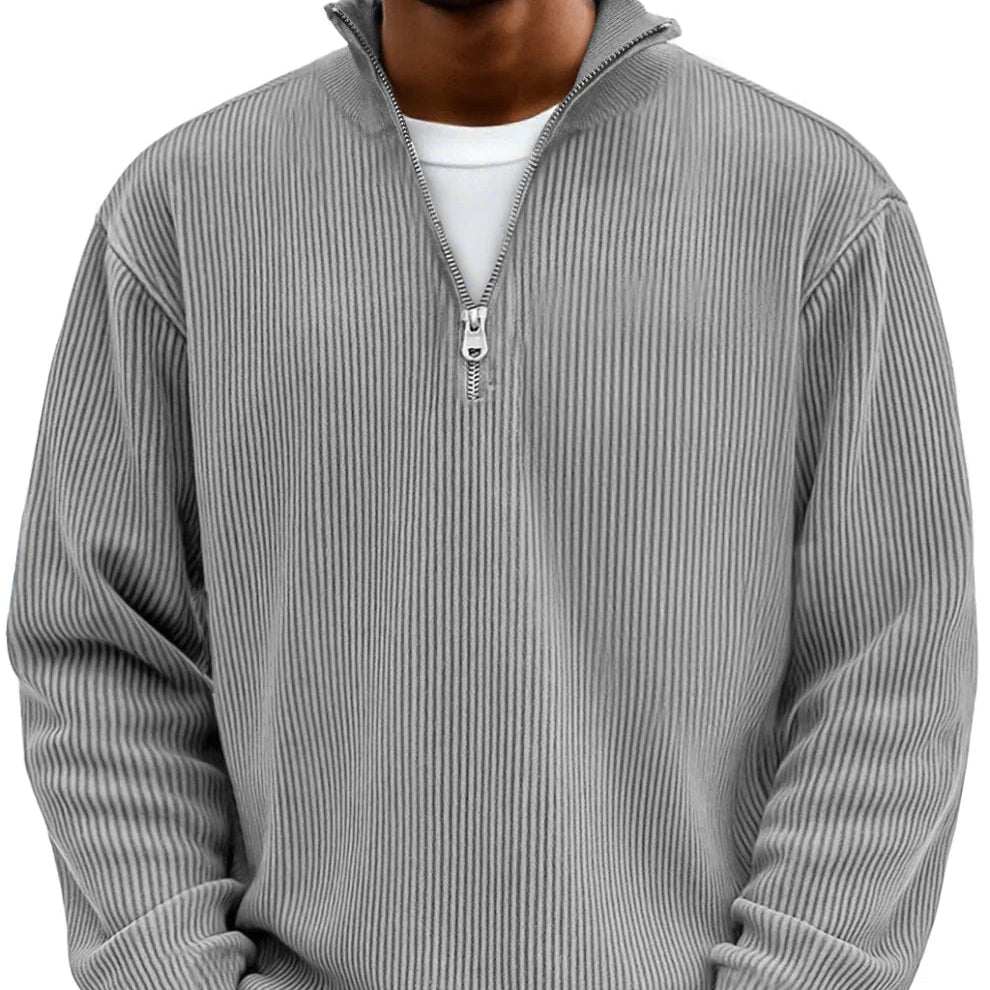 Chase | Stylish Zipper High Neck Jumper
