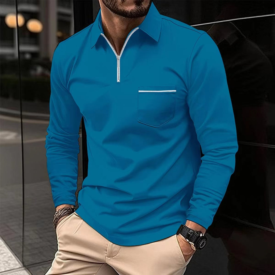 Calvin | Refined Half-Zip Pullover