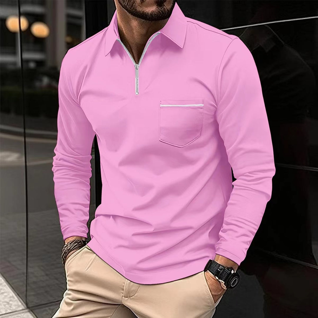 Calvin | Refined Half-Zip Pullover