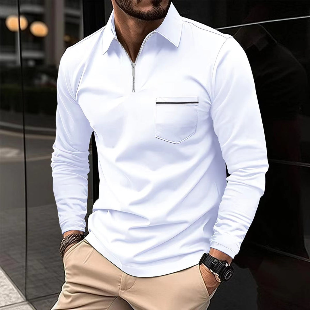 Calvin | Refined Half-Zip Pullover