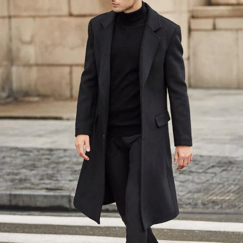 Chandler | Refined Long Trench Coat