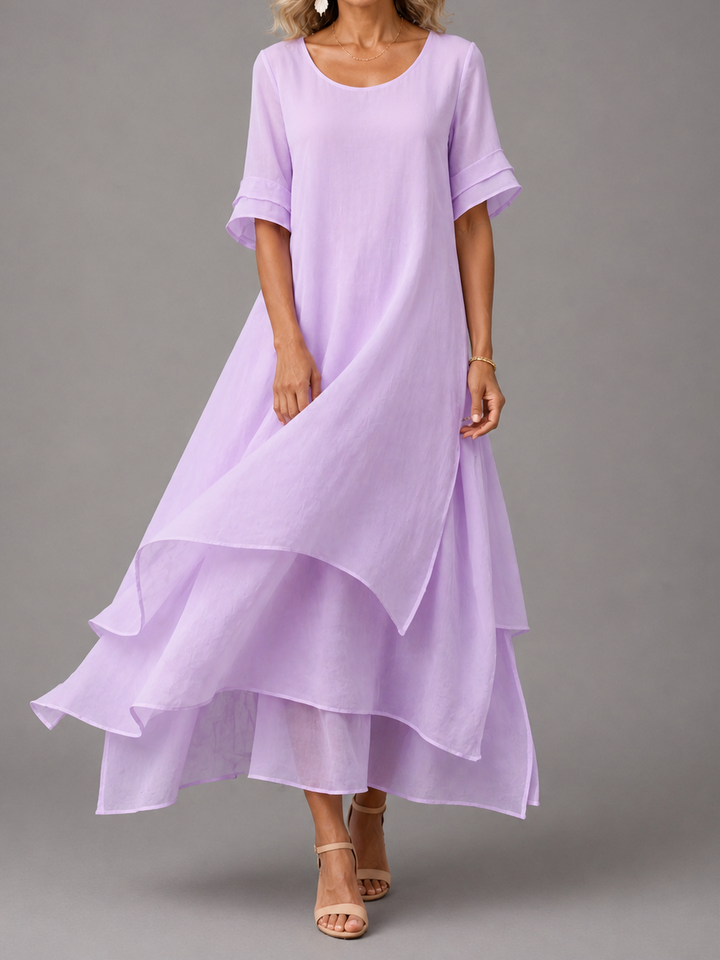 Isla | Flowing Layered Maxi Dress