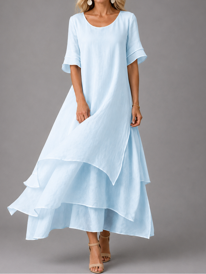 Isla | Flowing Layered Maxi Dress