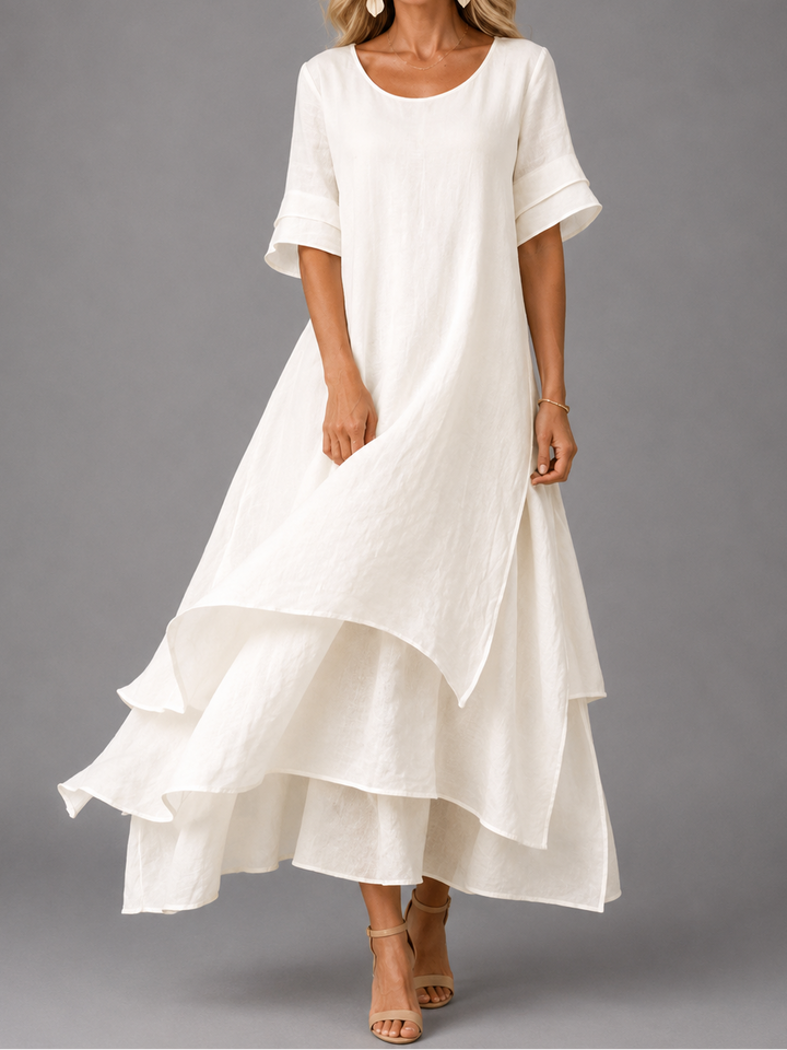 Isla | Flowing Layered Maxi Dress