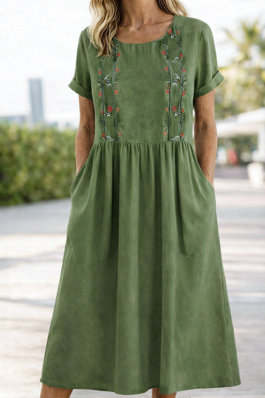Trixie | Casual Summer Short Sleeve Dress