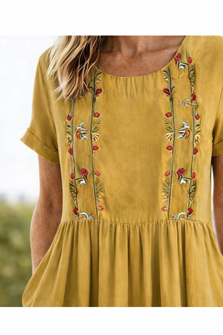 Trixie | Casual Summer Short Sleeve Dress