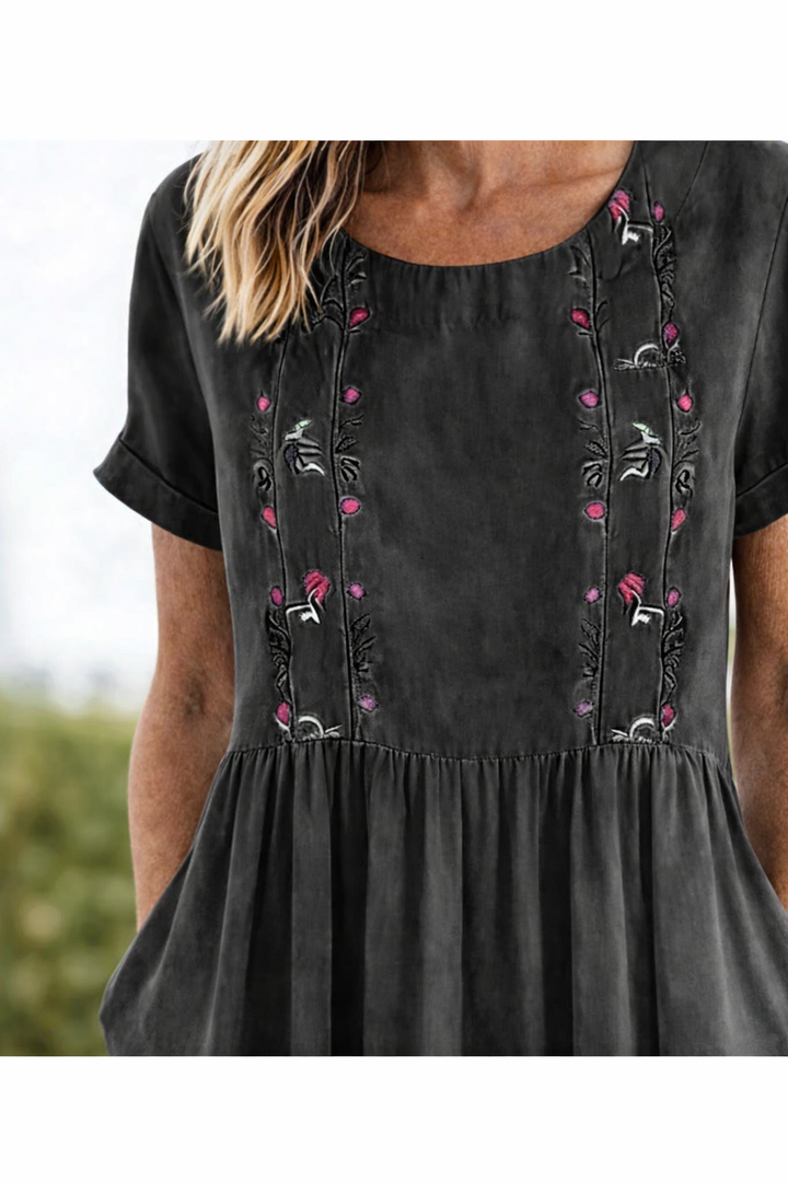 Trixie | Casual Summer Short Sleeve Dress