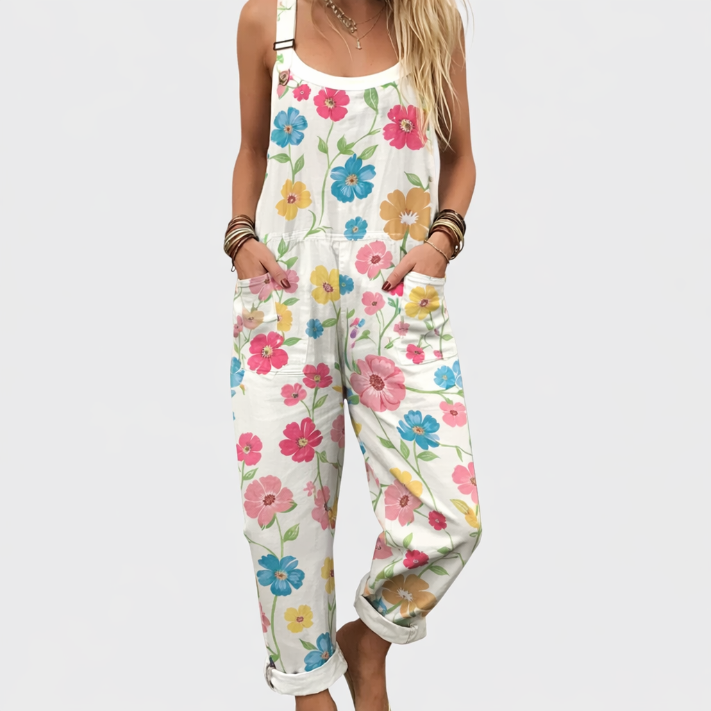 Patricia | Stylish Multicolour Floral Jumpsuit
