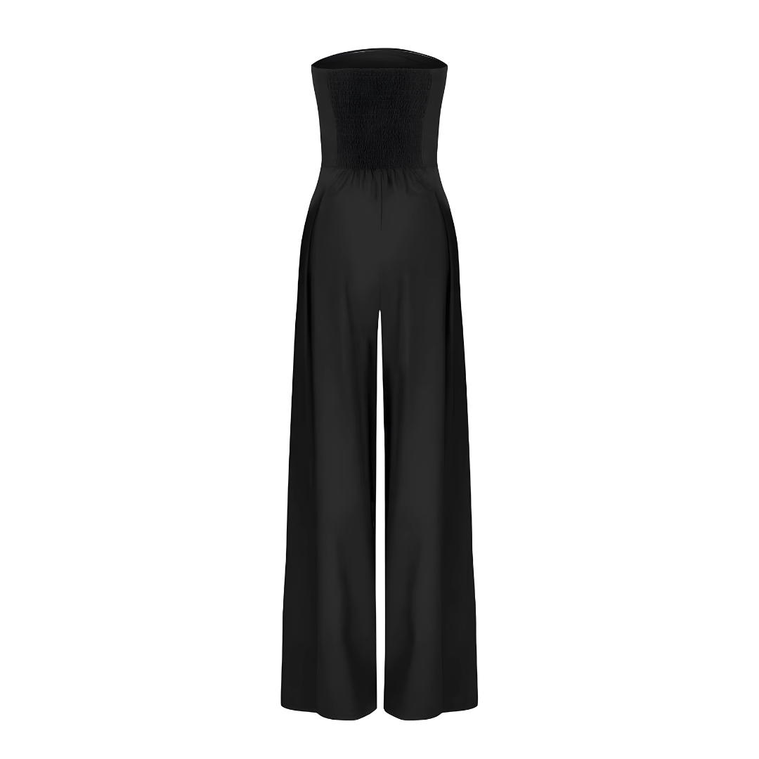 Amilia | Sleeveless Wide Leg Jumpsuit