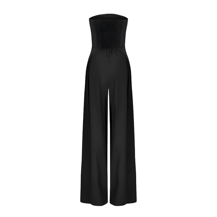 Amilia | Sleeveless Wide Leg Jumpsuit