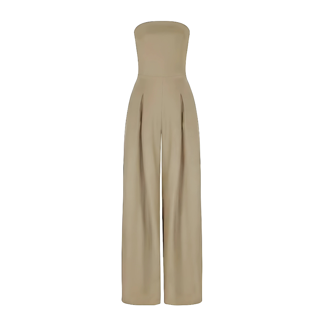 Amilia | Sleeveless Wide Leg Jumpsuit