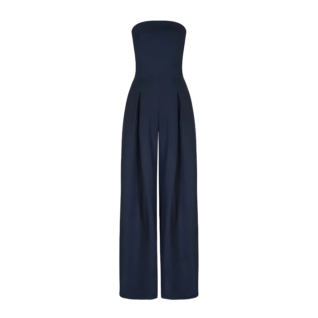 Amilia | Sleeveless Wide Leg Jumpsuit