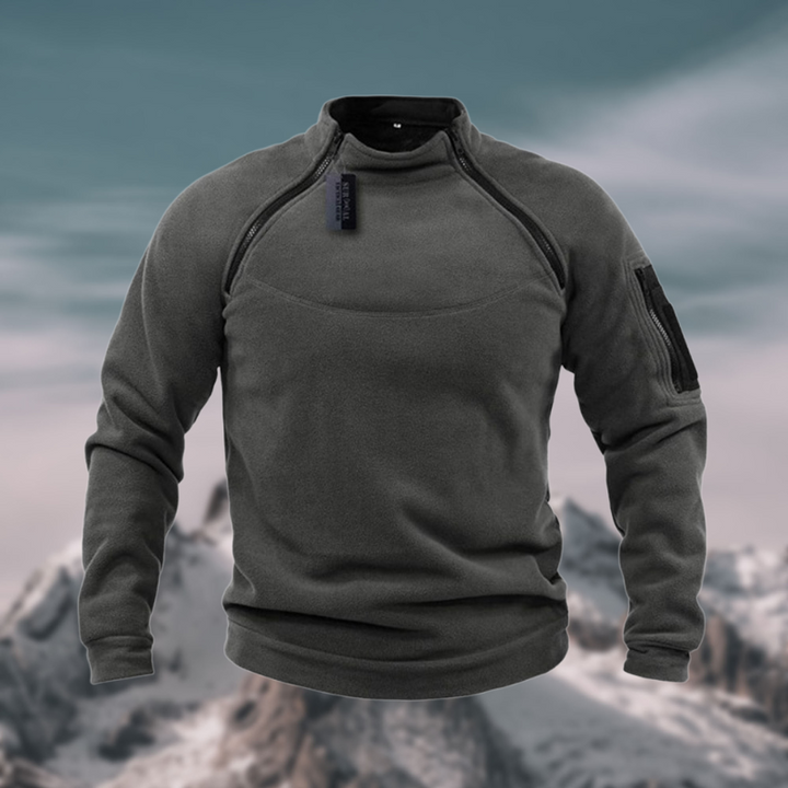 Leonard | Stand-Collar Quarter-Zip Pullover