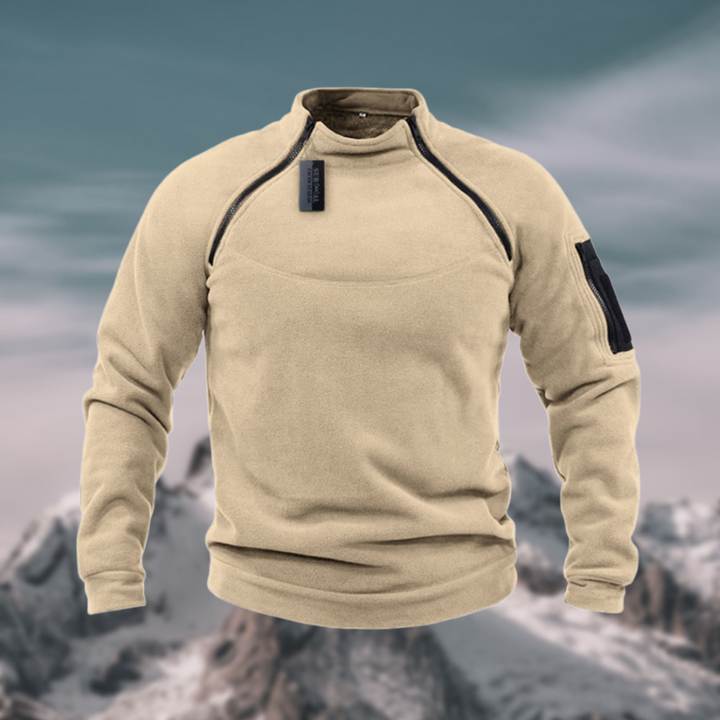 Leonard | Stand-Collar Quarter-Zip Pullover