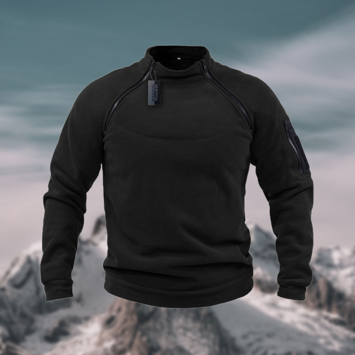 Leonard | Stand-Collar Quarter-Zip Pullover