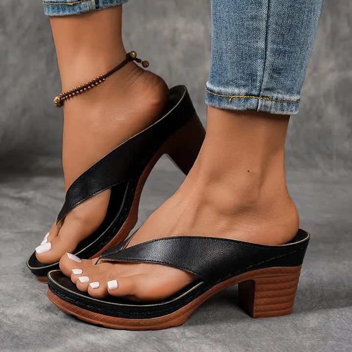 Giselle | Comfortable Premium Heeled Sandals