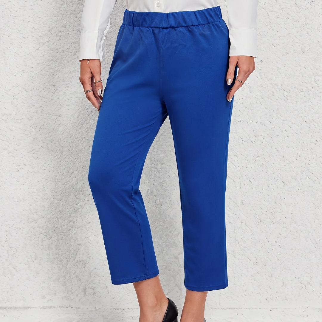 Diane | Refined Straight-Leg Trousers