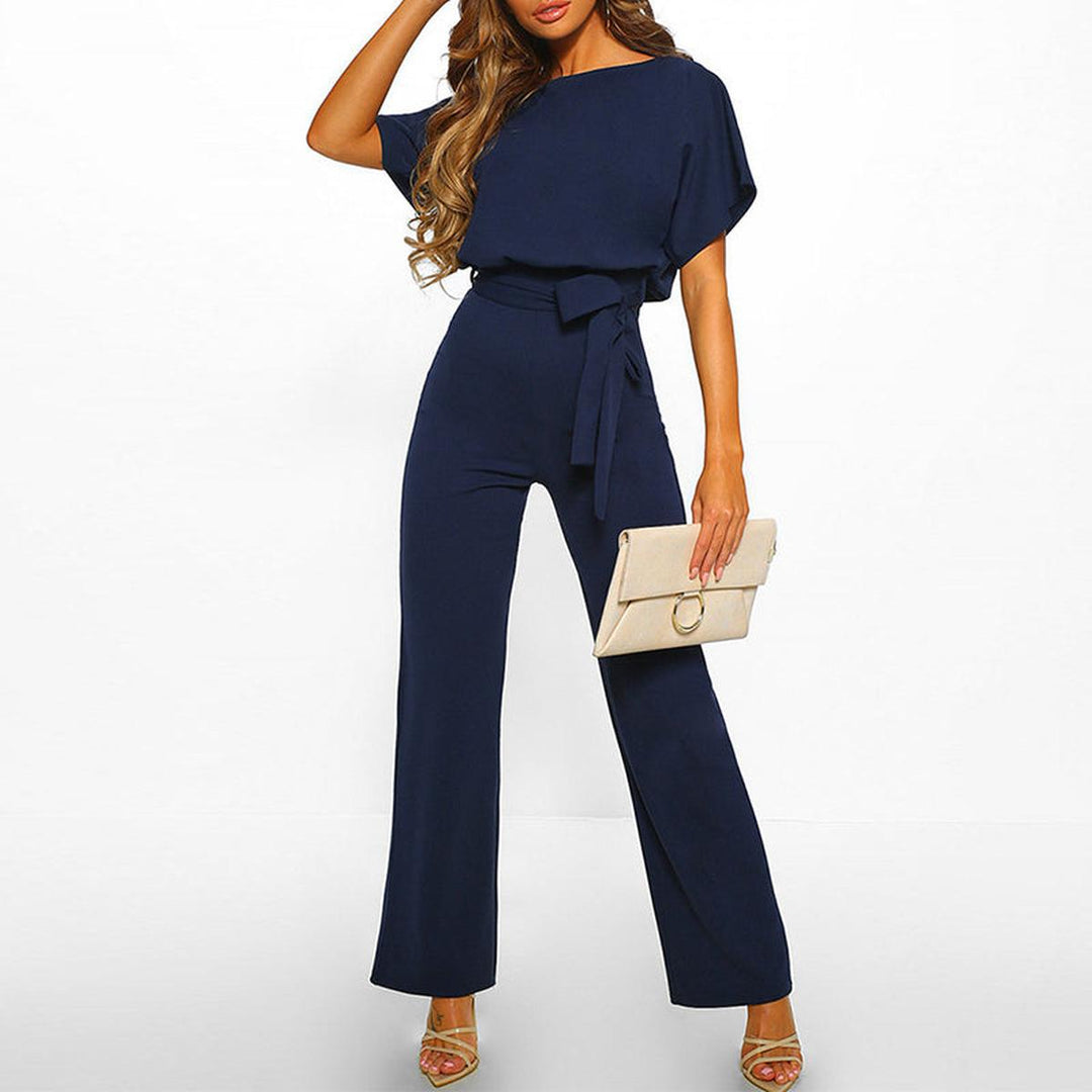 Yolanda | Relaxed Belted Jumpsuit