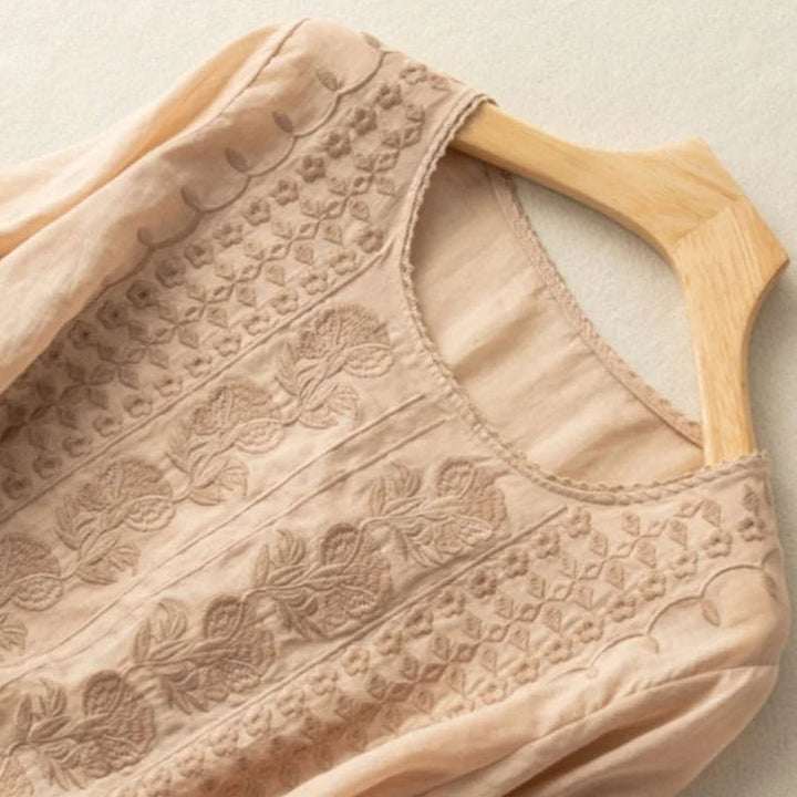 Marisol | Embroidered Summer Blouse