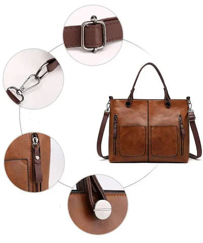 Rosalina | Classic Premium Pocket Handbag