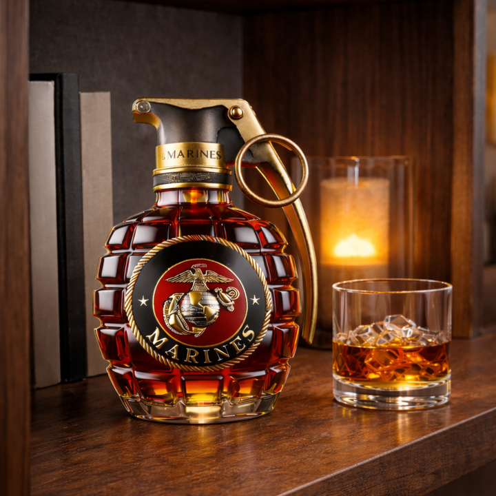Craig | Whisky Bottle Pomegranate Design
