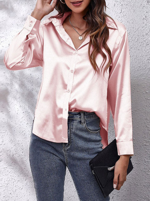 Heather | Elegant Long-Sleeve Blouse