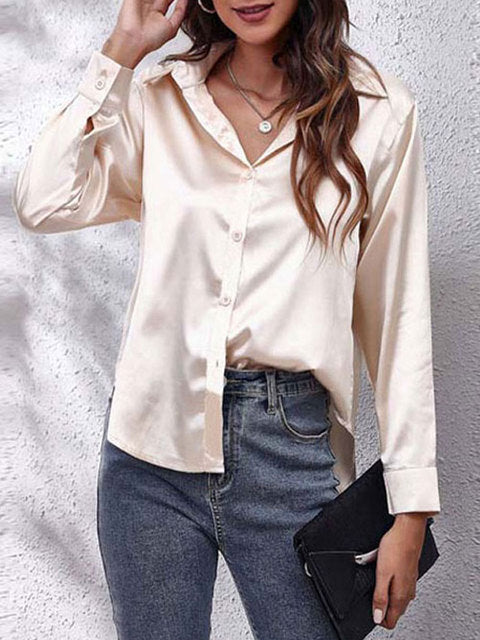Heather | Elegant Long-Sleeve Blouse