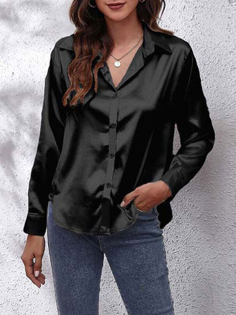 Heather | Elegant Long-Sleeve Blouse