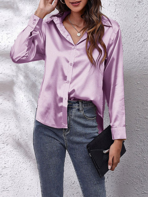 Heather | Elegant Long-Sleeve Blouse