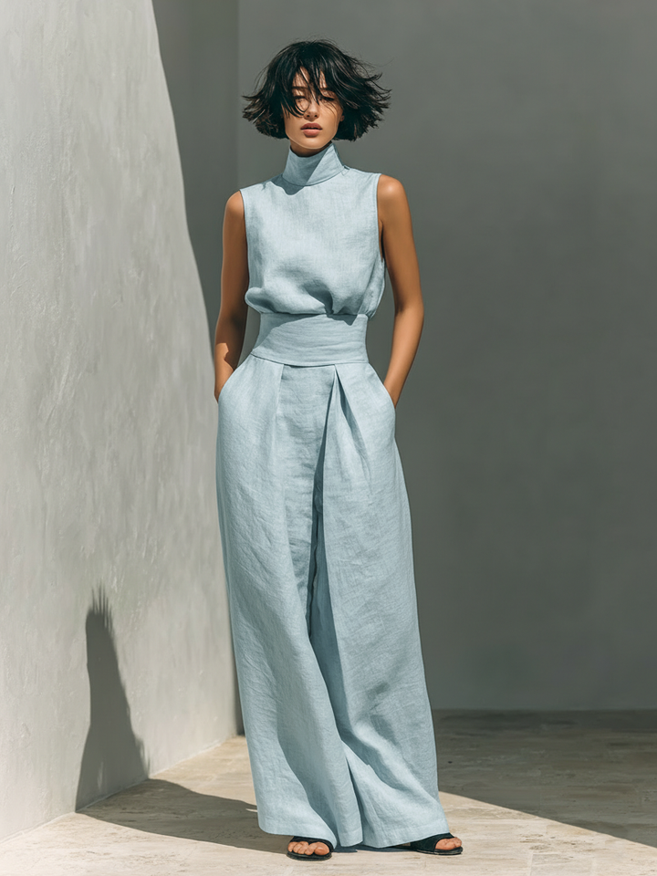 Maria | Stylish Tank Top and Loose Trousers Set