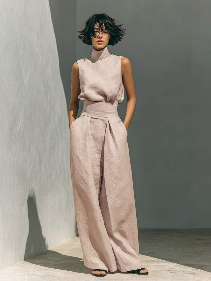 Maria | Stylish Tank Top and Loose Trousers Set