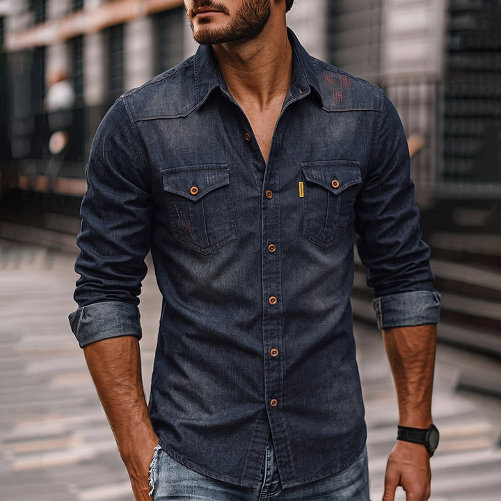 Grady | Rugged Button-Up Shirt