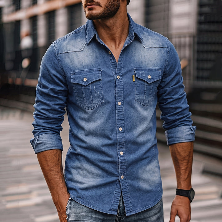 Grady | Rugged Button-Up Shirt