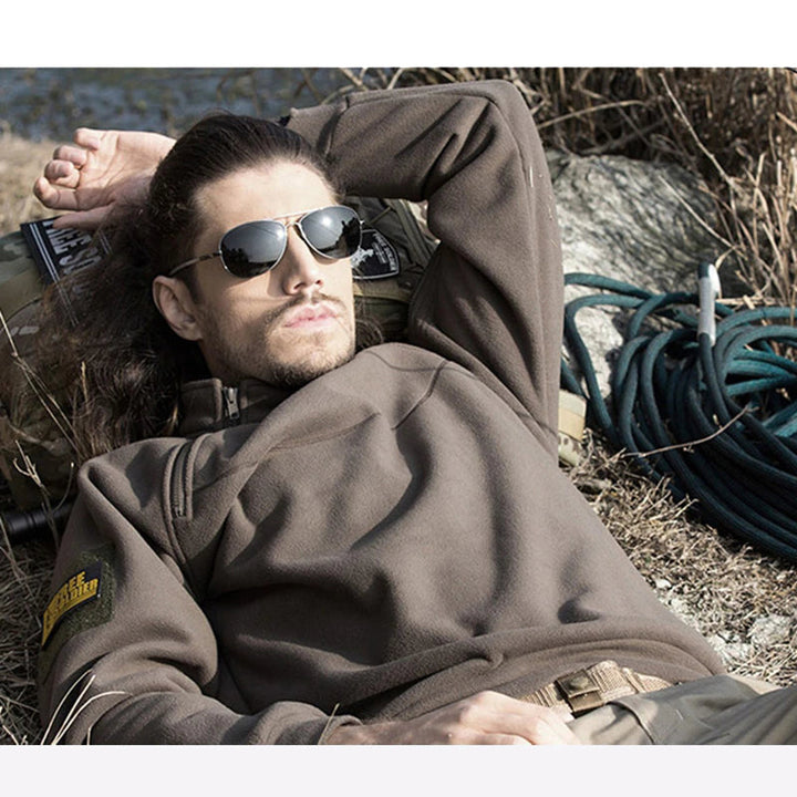 Leonard | Stand-Collar Quarter-Zip Pullover