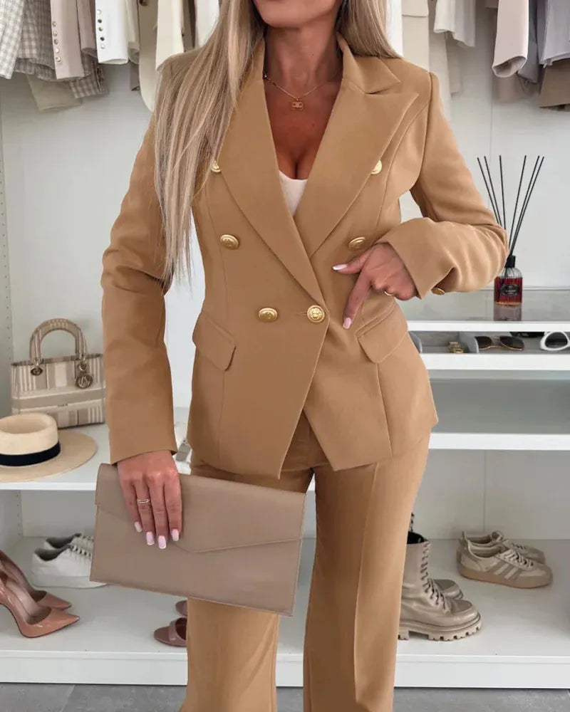 Helena | Refined Double-Breasted Suit Set