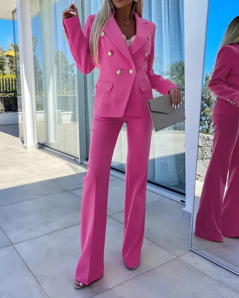 Helena | Refined Double-Breasted Suit Set