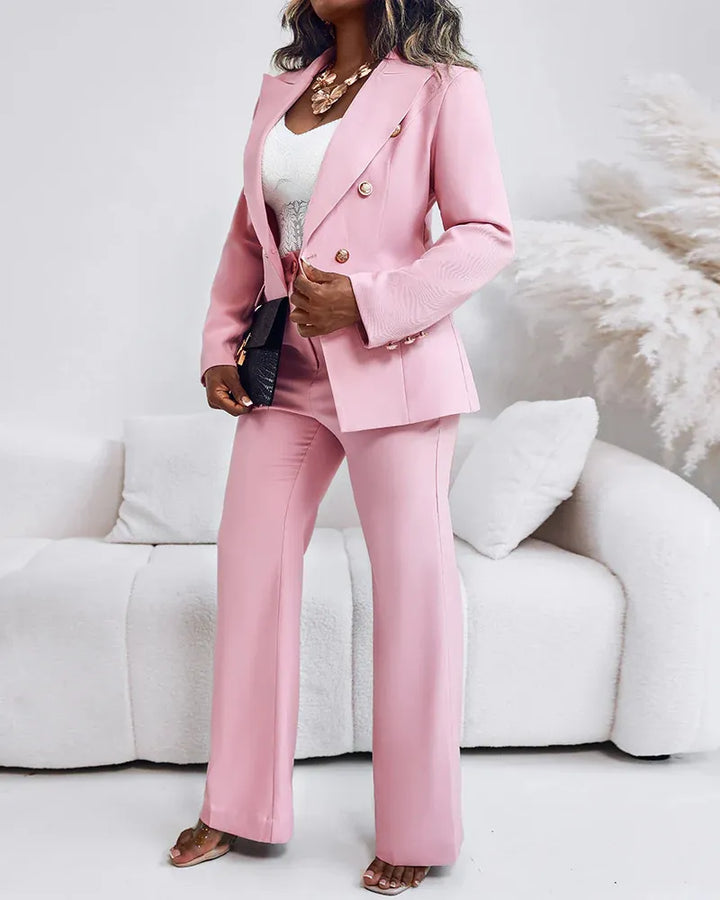 Helena | Refined Double-Breasted Suit Set