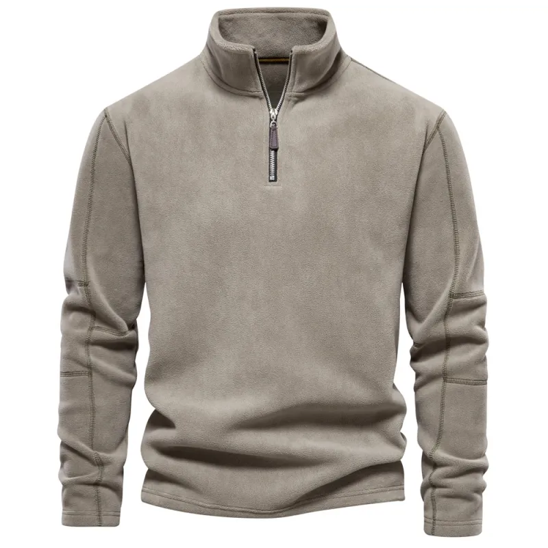 Hugo | Half-Zip Stand-Collar Pullover