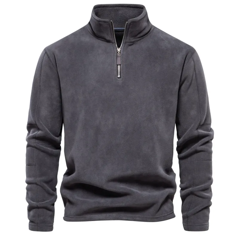 Hugo | Half-Zip Stand-Collar Pullover