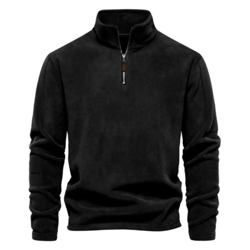 Hugo | Half-Zip Stand-Collar Pullover